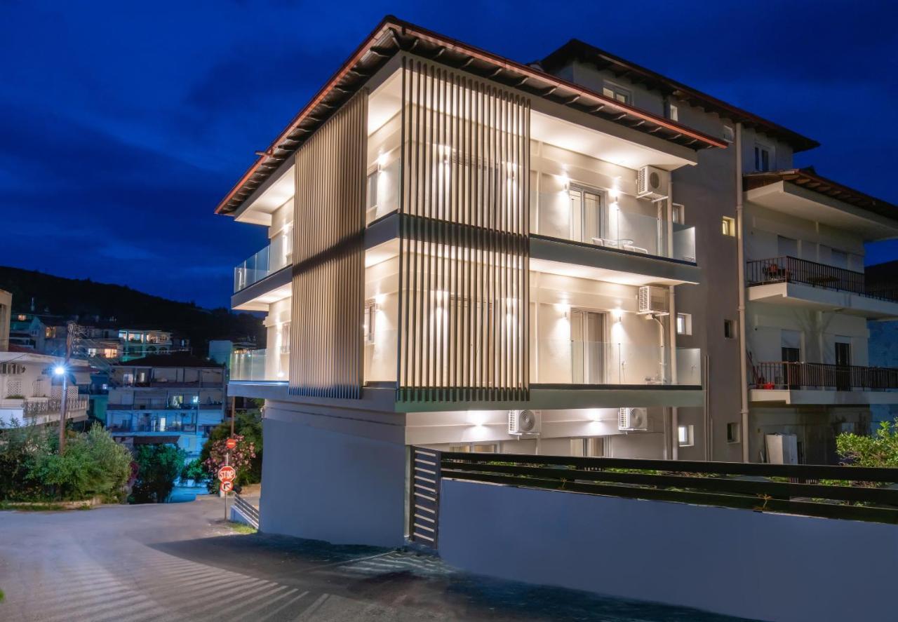 Olenia Luxury Apartments 1 ネオス・マルマラス エクステリア 写真