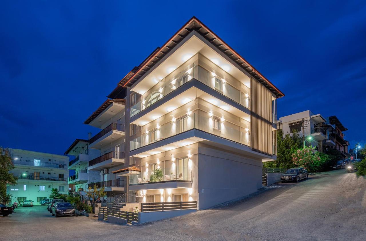 Olenia Luxury Apartments 1 ネオス・マルマラス エクステリア 写真